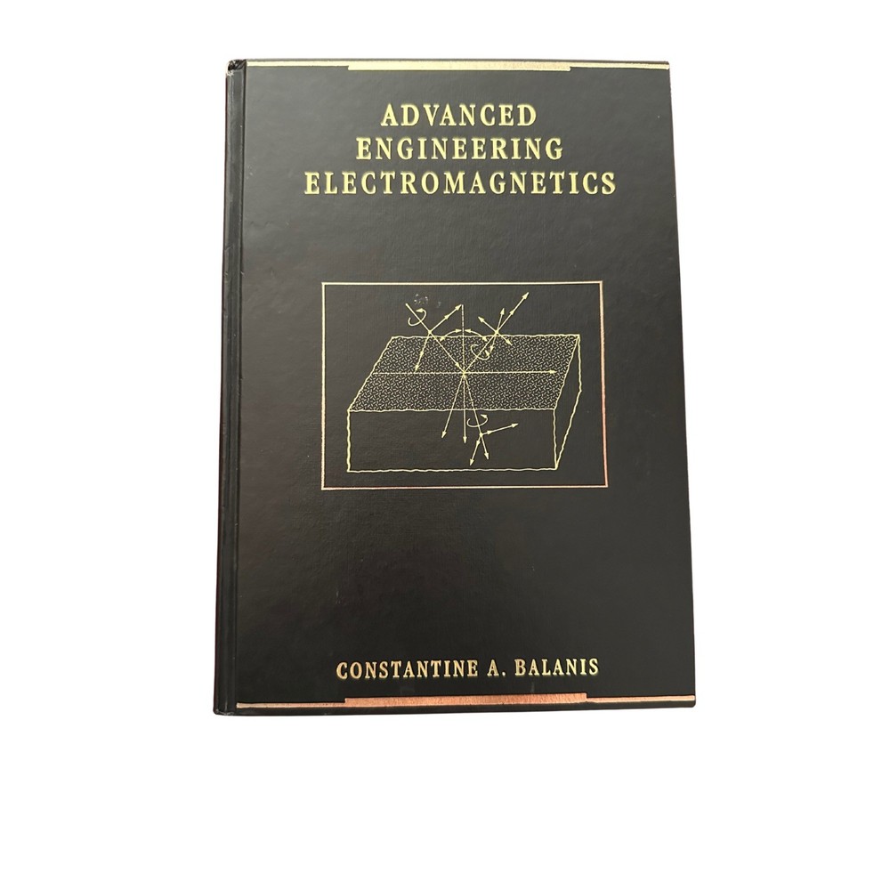 Advanced Engineering Electromagnetics Hardcover