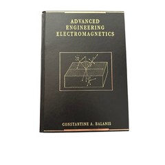 Advanced Engineering Electromagnetics Hardcover