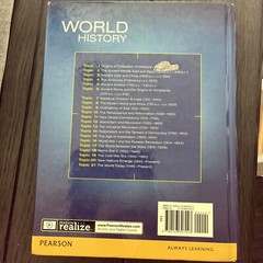 World History Textbook 2016 Student Edition – Hardcover – Pearson