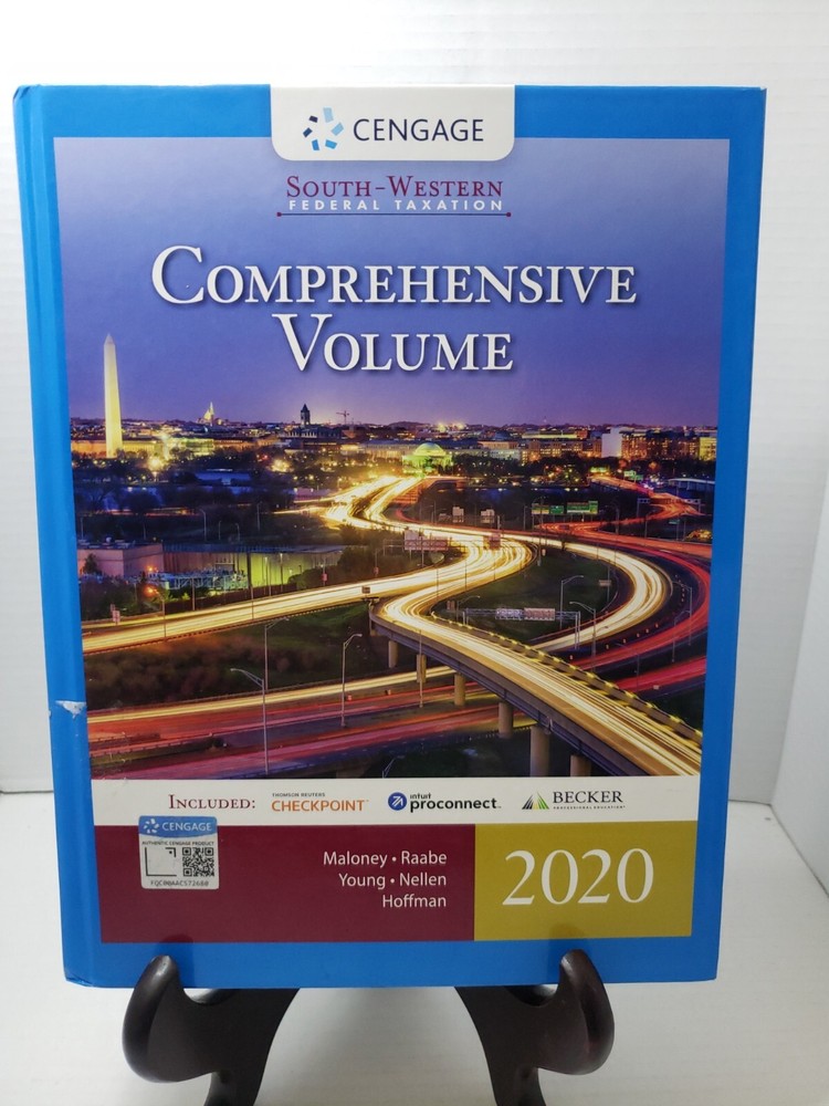 South-Western Federal Taxation Comprehensive Vol. 2020 – ISBN 978-0-357-10968-7
