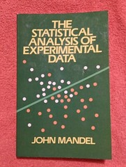 THE STATISTICAL ANALYSIS OF EXPERIMENTAL DATA by John Mandel Paperback
