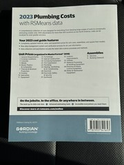 Plumbing Costs 2023 with RSMeans Data