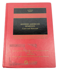 Modern American Remedies Cases Materials Fifth 5th Edition Aspen Laycock Hasen