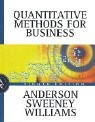 QUANTITATIVE METHODS FOR BUSINESS By David R. Anderson & Dennis J. Sweeney *VG+*