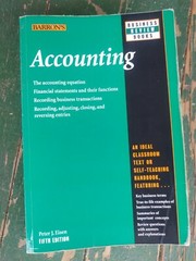 Financial Accounting book! Fifth edition by Peter J. Eisen.
