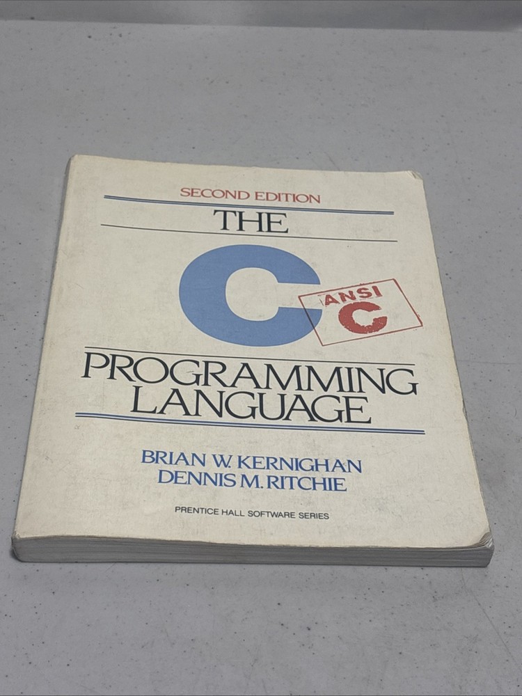 C Programming Language, 2nd – Paperback, by Brian W. Kernighan