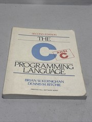 C Programming Language, 2nd – Paperback, by Brian W. Kernighan