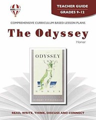 The Odyssey – Teacher Guide by Novel – Paperback, by Novel Units – Very Good