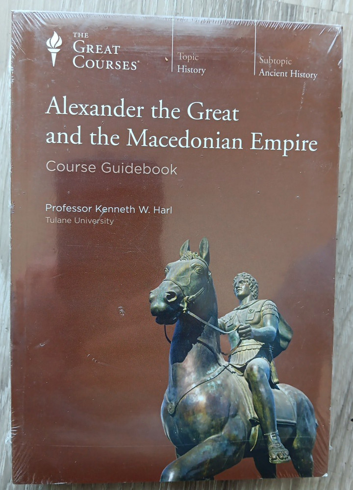 The Great Courses: Alexander the Great and the Macedonian Empire NEW SEALED