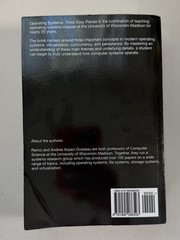 Operating Systems: Three Easy Pieces (Paperback) – Arpaci-Dusseau “Comet Book”