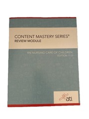 ATI Content Mastery Series Review Module Set RN 9 Books COMPLETE (SC 2021) GOOD