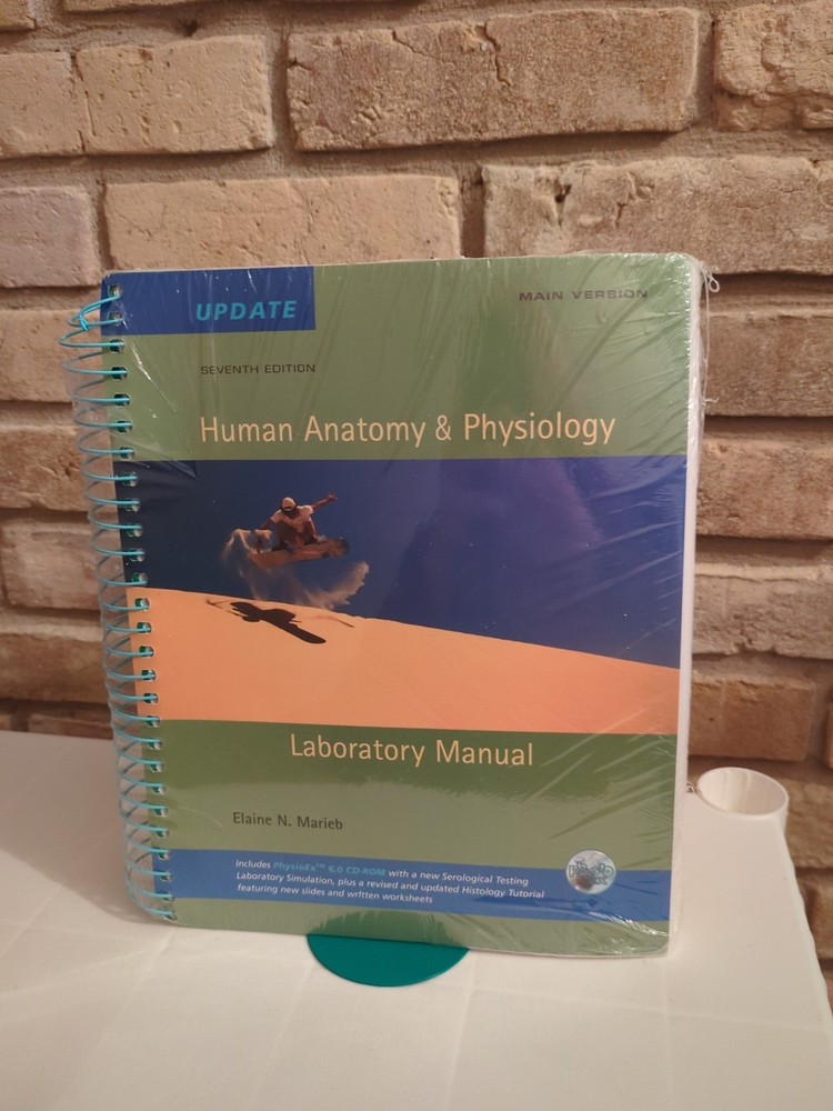 Human Anatomy and Physiology by Elaine N. Marieb (2005, CD-ROM / Spiral)