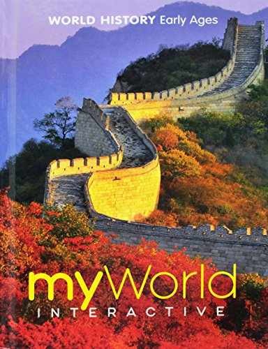 MIDDLE GRADES WORLD HISTORY 2019 – Hardcover, by Savvas Learning Co – Acceptable