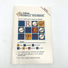 Speedball Textbook 21st Edition Lettering Calligraphy Guide Hunt Mfg Co Vintage