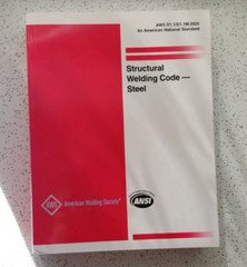 AWS D1.1/D1.1M:2020 – with Latest Addendums – STRUCTURAL WELDING CODE-STEEL