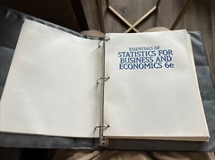 Essentials of Statistics for Business and Economics by David R. Anderson, Dennis