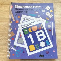 Singapore Math Dimensions Math 1B Textbook Spiral Bound English Paperback