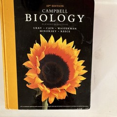 Campbell Biology AP Edition 11th Edition HC 2009 Pearson ISBN 9780134433691