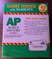 Barron’s Test Prep Ser.: AP World History Flash Cards by Kate Caporusso and…