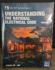 NEW Mike Holt’s 2023 Understanding the National Electrical Code, Vol. 1