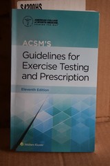 ACSM’s Guidelines for Exercise Testing and Prescription Eleventh Edition