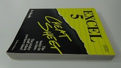 Excel 5 Cheat Sheet 1994 Shelley O’Hara Alpha Books 368 Page Book #011