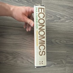 Economics by Paul A. Samuelson Tenth Edition Hardcover, McGraw-Hill, 928 Pages
