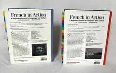 French In Action Second Edition Parts 1 & 2 Hardcover Textbook Set Yale