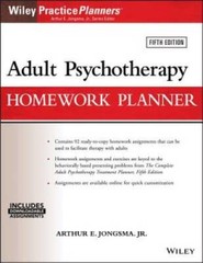 Adult Psychotherapy Homework Planner (PracticePlanners) – Paperback – GOOD