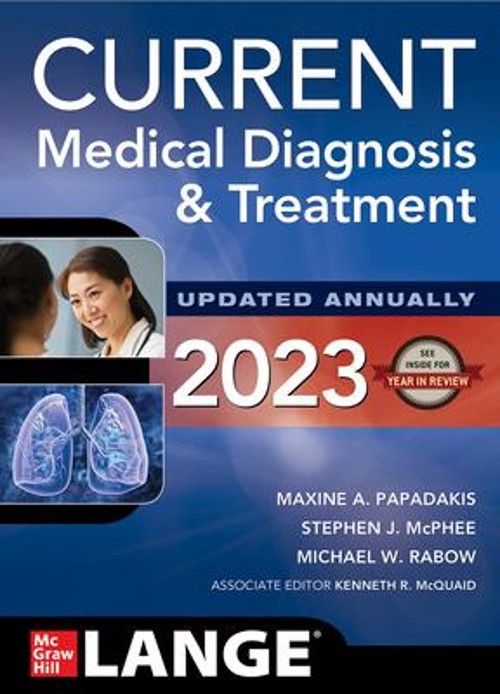 CURRENT Medical Diagnosis and Treatment 2023 Paperback