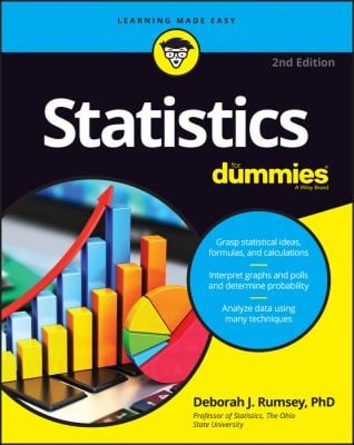 Statistics for Dummies Paperback Deborah J. Rumsey