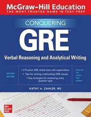 McGraw-Hill Education Conquering GRE Verbal Reasoning and Analyti
