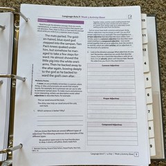 Sonlight Core F: Instructor Guide + Language Arts IG/ Student Sheets +books-part