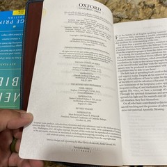 The New American Bible Large Print Edition Oxford University Press 12 Point Type