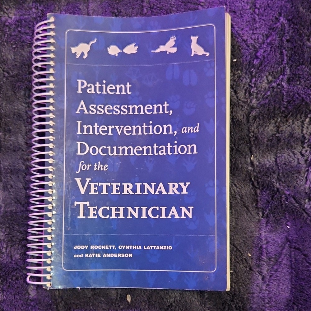 Delmar Cengage Learning Veterinary Technician Spiral Textbook