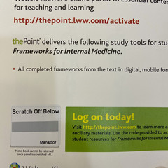 Frameworks for Internal Medicine 2019 TPB Andre Mansoor Wolters Kluwer with Code