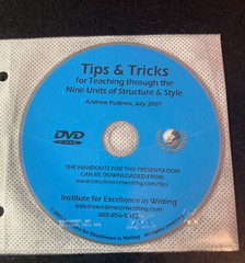 IEW Andrew Pudewa teaching through the nine units of structure style tips/tricks