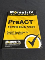 Mometric Test Preparation PreACT Secrets Study Guide PreACT Exam