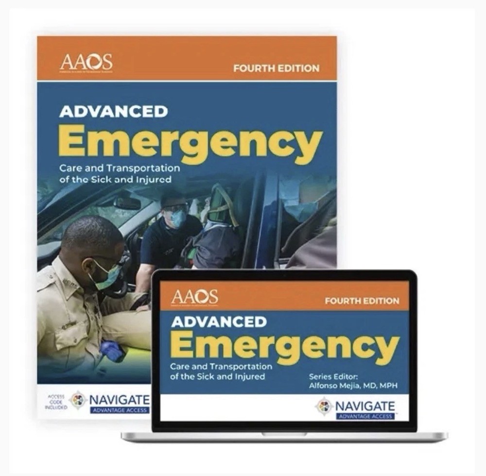 AAOS Advanced Emergency Care Fourth Edition Textbook Access Code Included