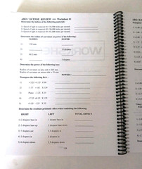 READ ABO Certification Review Book Optician Exam Prep Guide Book Only (No Video)