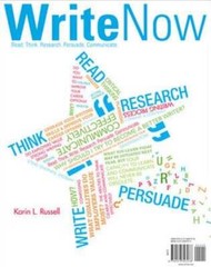 Write Now by Karin Russell: Used