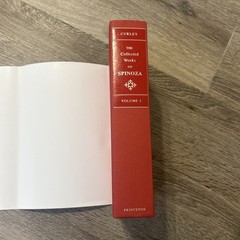 The Collected Works of Spinoza, Volume I & II Philosophy Lot of 2 Edwin Curley