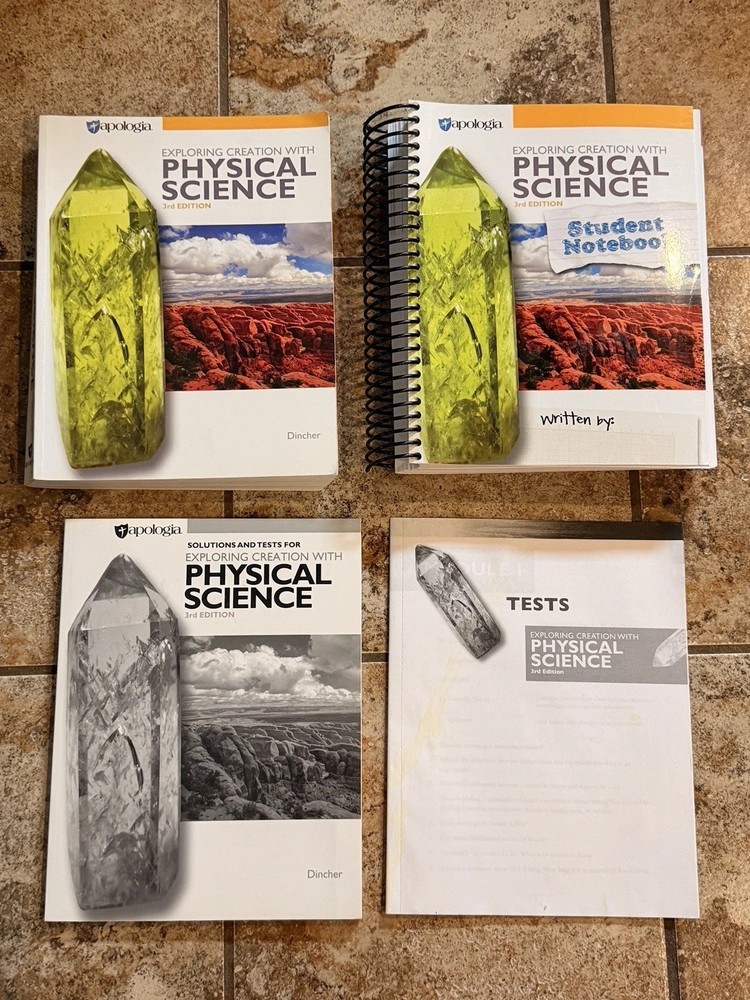 Apologia Exploring Creation with Physical Science 3rd Ed Textbook/Workbook