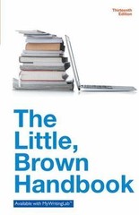 Little, Brown Handbook by Jane E. Aaron and H. Ramsey Fowler (2014, Hardcover)