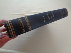 Remarks and Collections of Thomas Hearne vol. V Rannie 1901 Oxford Historical So