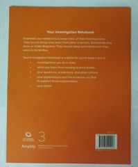 Amplify Science 3 Weather & Climate-Student Investiation Notebook-No writing