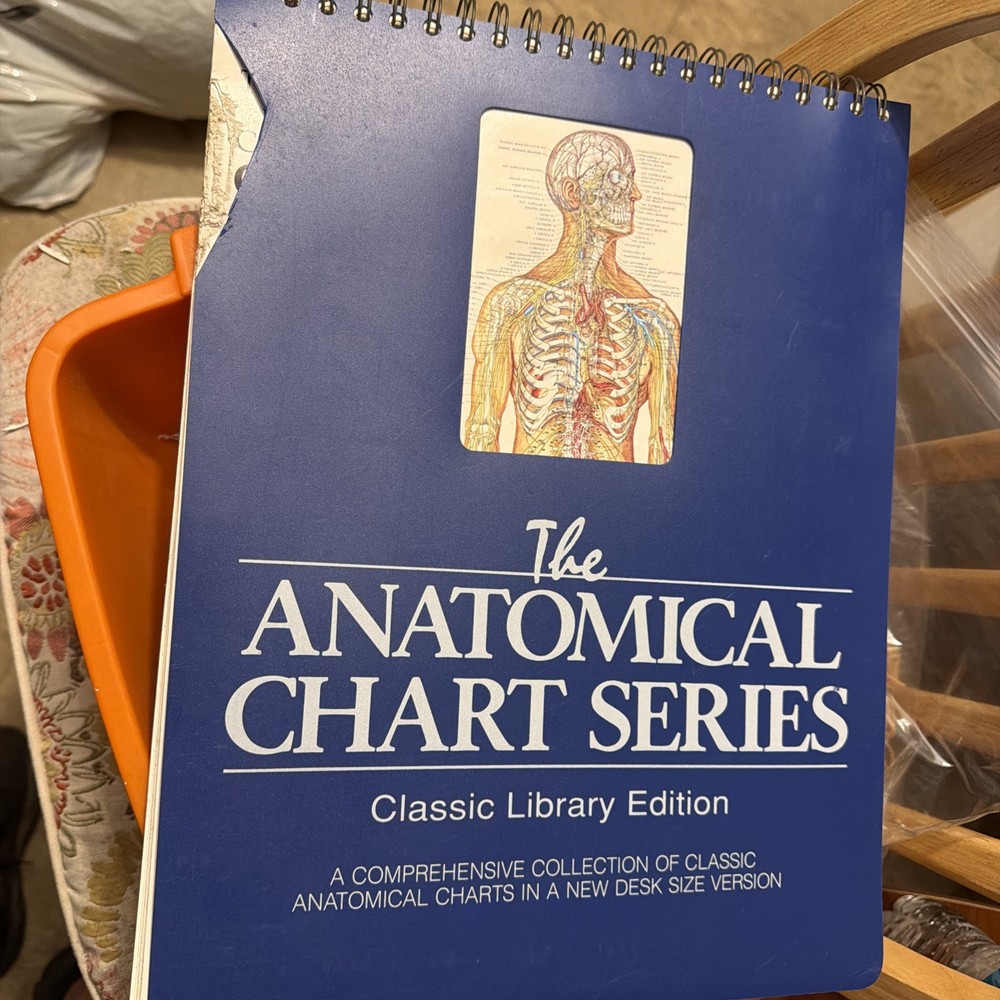 The Anatomical Chart Series – Classic Library Edition Desk Size Version.