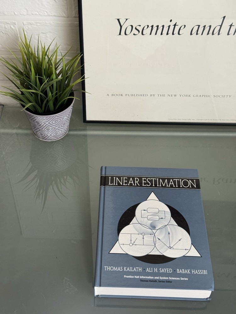 Linear Estimation by Thomas Kailath (Hardcover 2000) Statistics Probability Math