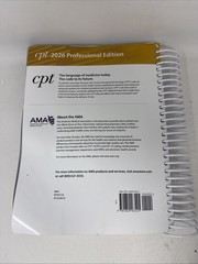 CPT Professional 2026 by American Medical Association (English) Spiral Book
