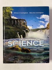 Environmental Science: A Global Concern 13th Ed Cunningham (2015, HC) Textbook